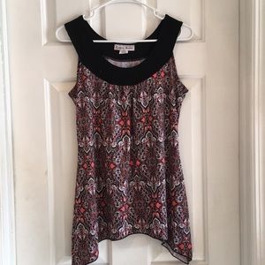 Tank style blouse